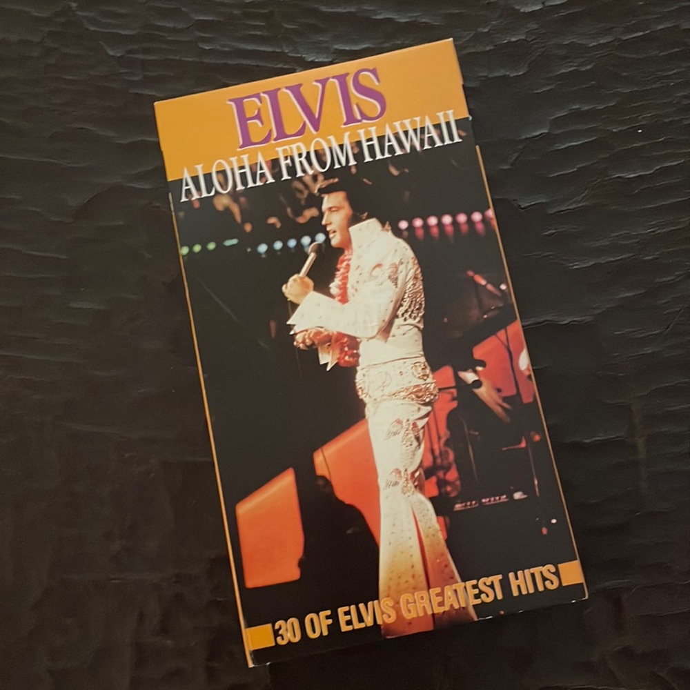 Elvis Aloha From Hawaii VHS